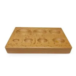 Anchor Wooden Oval Dapping Block