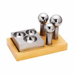 Anchor King Size Dapping Set With 3 Punches & Block