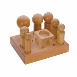 Anchor Wooden Dapping Set With 7 Punches & Block