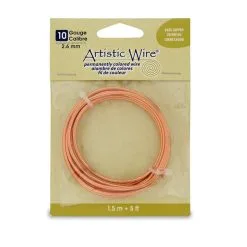 Beadalon Artistic Wire, 10 Gauge, Copper