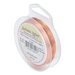 Beadalon Artistic Wire, 28 Gauge, Copper