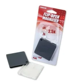 Carson MagniFlip Plus Magnifier 7x, 5x, 2.5x