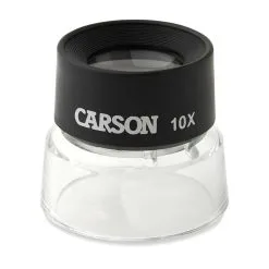 Carson LumiLoupe Small 10x Stand Magnifier