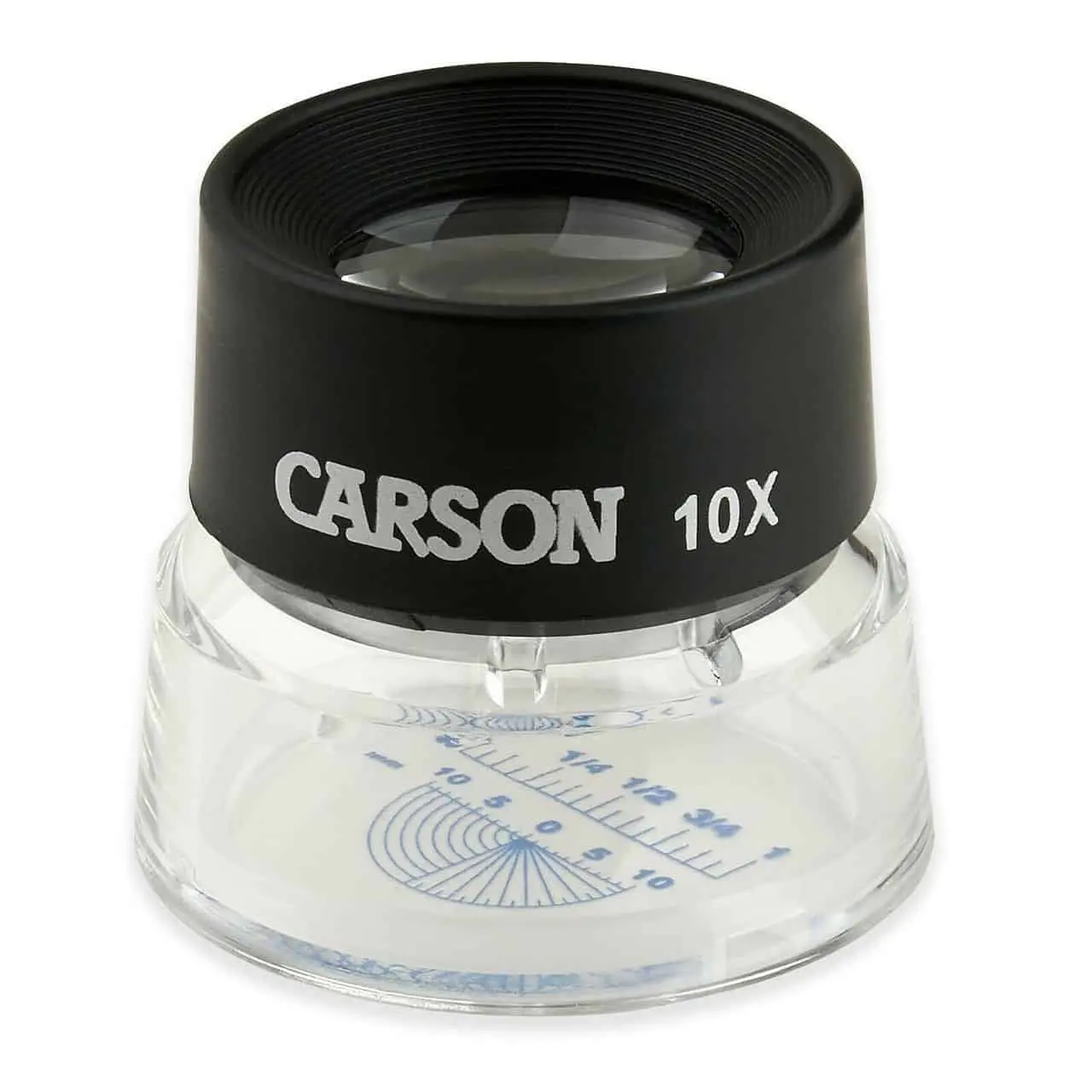 Carson LumiLoupe 10x Stand Magnifier