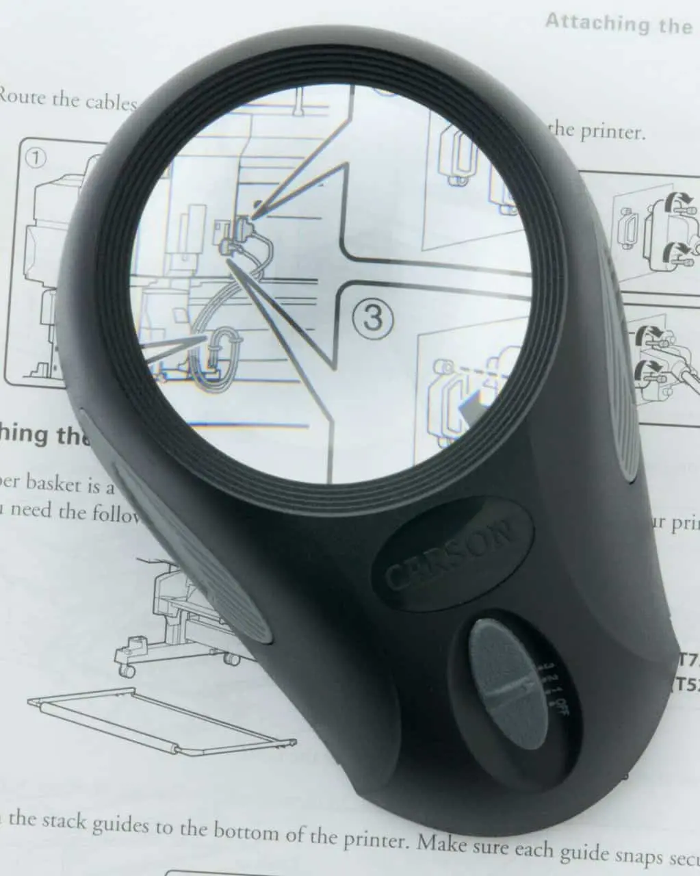Carson LumiLoupe LED Eye Loupe 5x Magnifier - Image 9