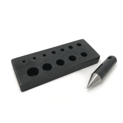 Collet Forming Plate Ø3 To Ø12mm With 17 Degree Punch