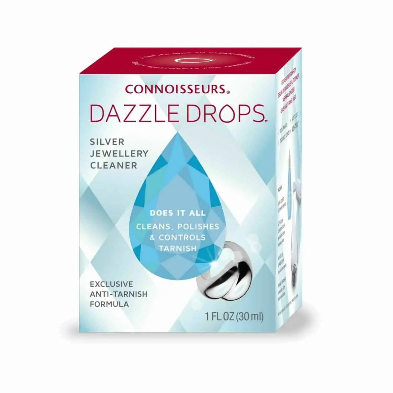 Connoisseurs Dazzle Drops Silver Jewellery Cleaner - Image 3