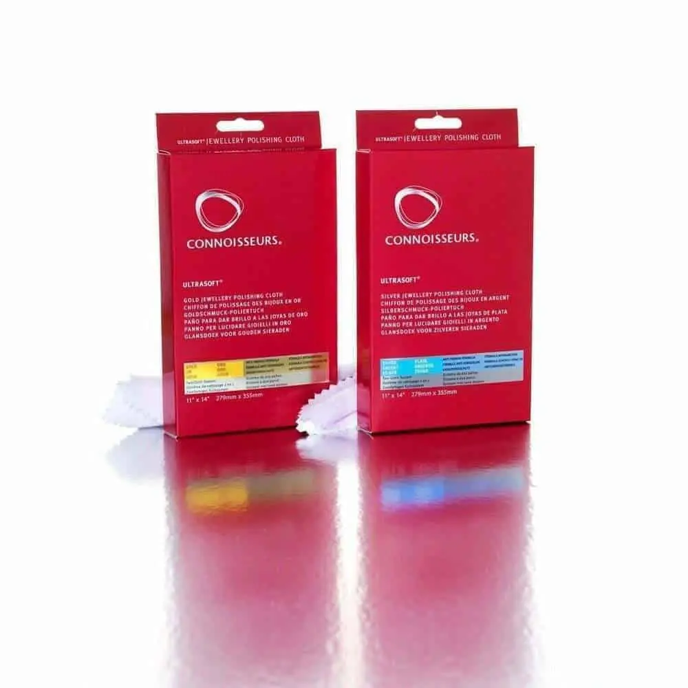 Connoisseurs Ultrasoft Gold Polishing Cloth - Image 4