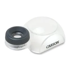 Carson 3x Stand Loupe Magnifier With 12x Focusing Loupe