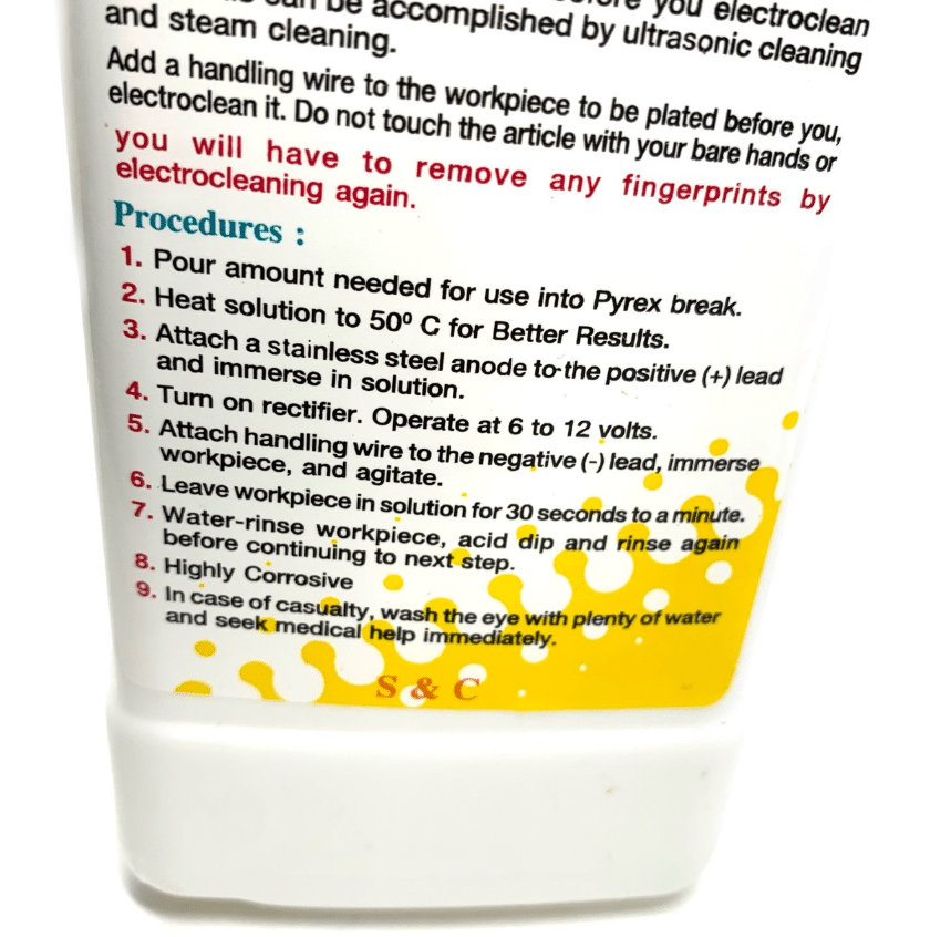 Electro Cleaner Solution 1 Liter - Image 4