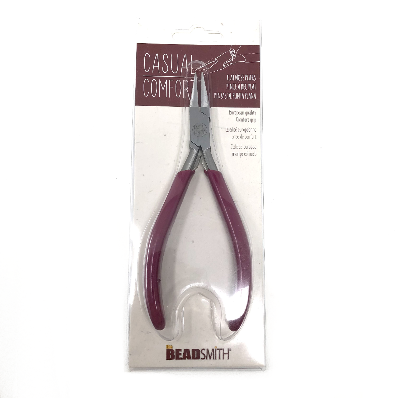 BeadSmith Flat Nose Pliers - Image 3