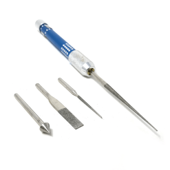 Diamond-Tipped Bead Reamer File Set