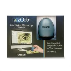 Carson LED Digital Computer Microscope, 65x Magnification