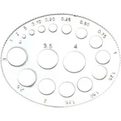 Anchor Carat & Diamond Stone Gauge (Oval)