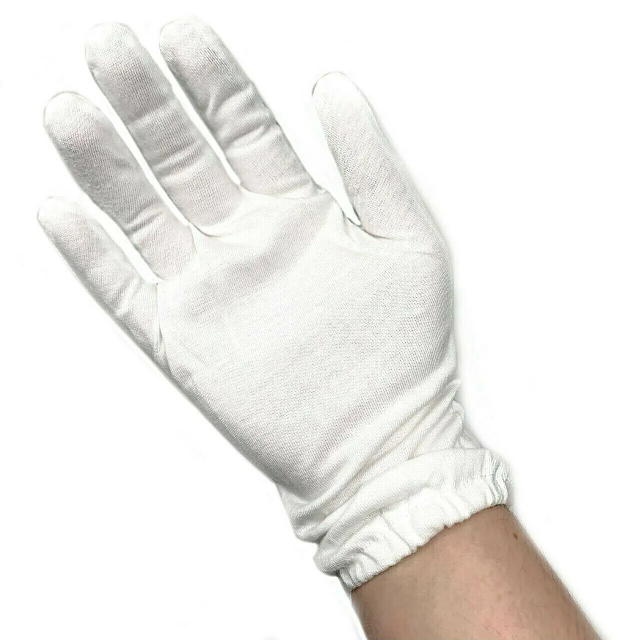 Soft White Gloves For Polishing - Image 2