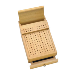 Anchor Wooden Burr Stand Organiser With Drawer