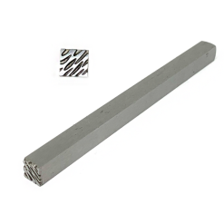 Textured Stamp Zebra Pattern