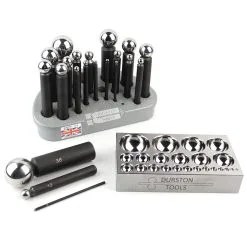 Durston 21 Piece Dapping Punch Set With Flat Block