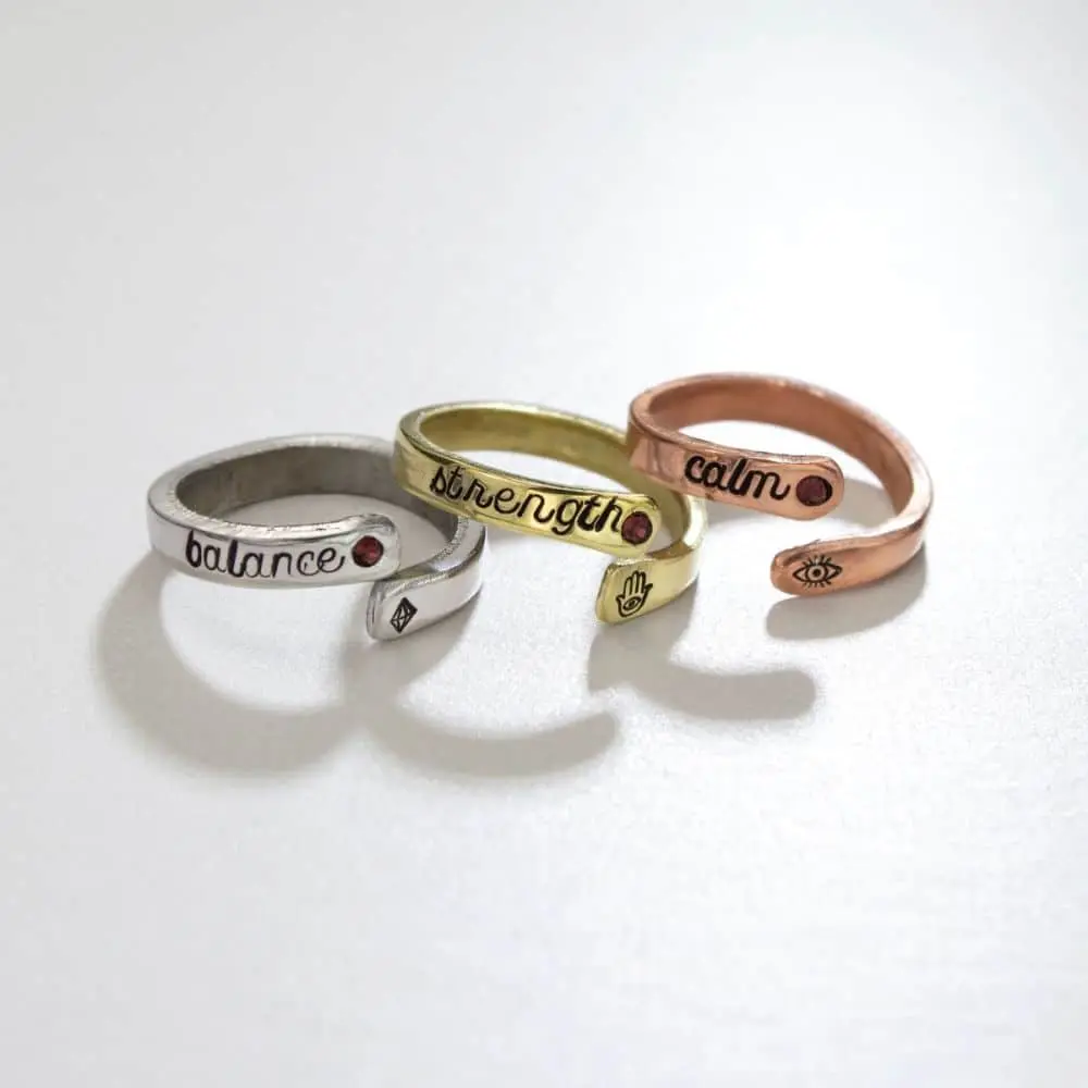 ImpressArt Amethyst Uppercase Letter Stamp Set - Image 4