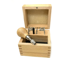 Anchor Milgrain Tools Set Of 6 With Chuck