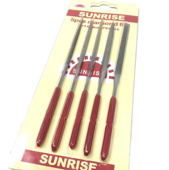 Anchor Set Of 5 Diamond Needle Files - Image 6