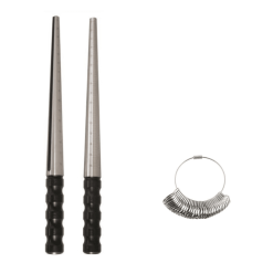 Durston Steel & Aluminium Ring Mandrels & 32 Ring Set