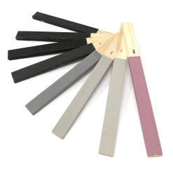 Anchor Set Of 8 Flat Emery Sticks – Rough To Fine Grit
