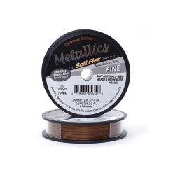 Soft Flex Beading Wire – Fine 21 Strand Copper