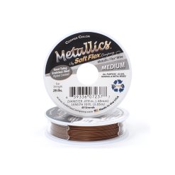 Soft Flex Beading Wire – Medium 49 Strand Copper