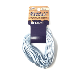 Beadsmith Rattail Satin Cord – Light Blue