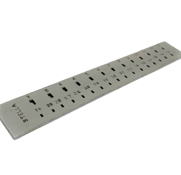 Large Rectangle Draw Plate 30 Holes
