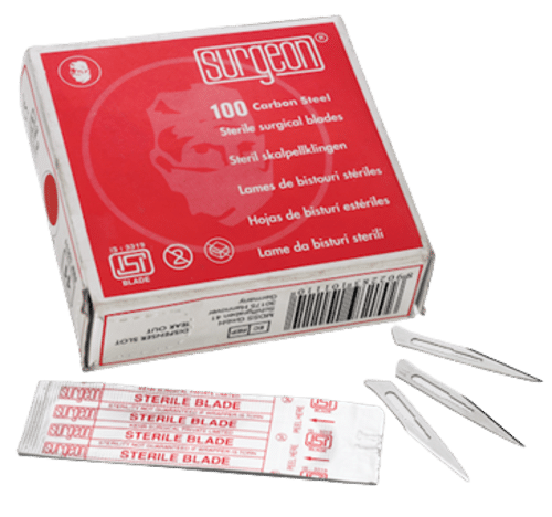 Steel Surgical Blades For Precision Work