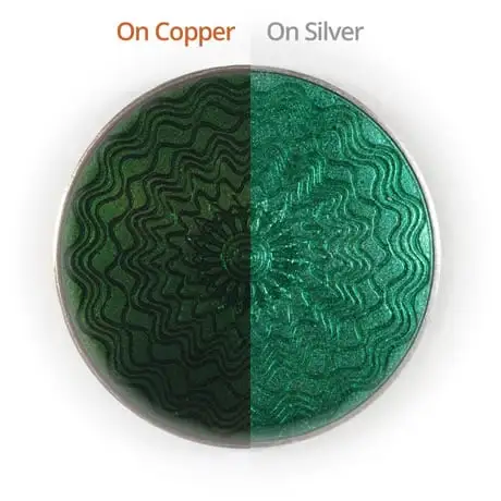 WG Ball Transparent Enamel Powder – Turquoise Green 427 - Image 3